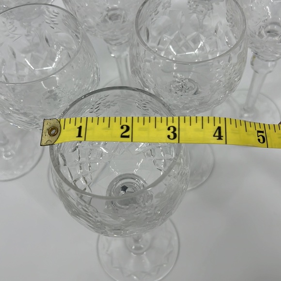 Rogaska Crystal Cut Balloon Gallia Wine
Hocks/Goblets Set of 4 Vintage RARE - Picture 12 of 17